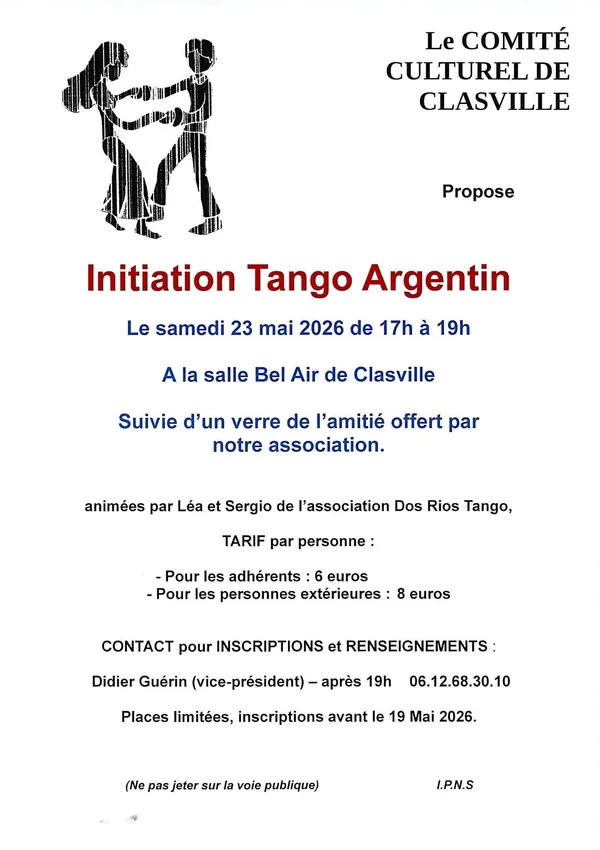 Initiation Tango Argentin