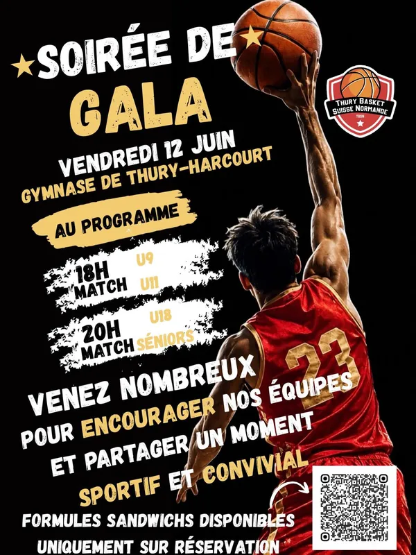 Soirée de gala du Club de Basket