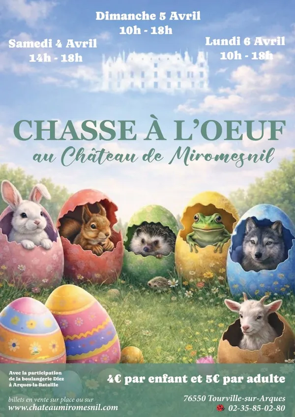 [Pâques] Chasse à l'oeuf de Miromesnil 