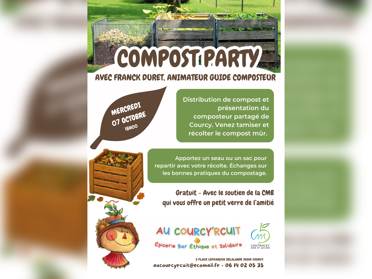 Compost party - atelier compostage