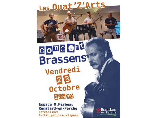 Les Quat'Z'Arts chantent Brassens