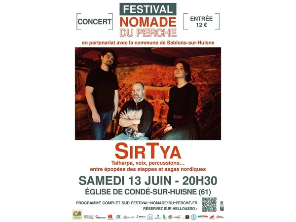 Concert "SirTya" - Festival Nomade du Perche