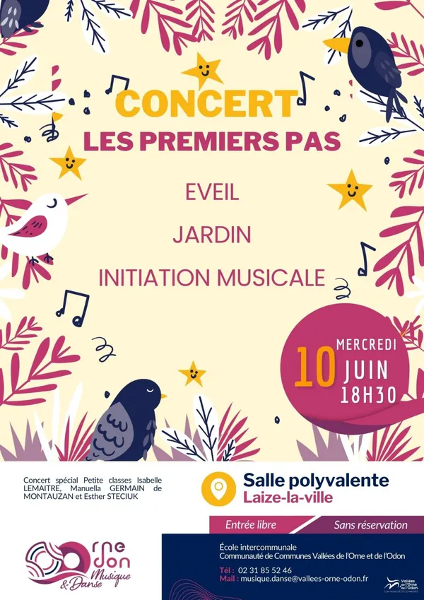 Concert d'enfants Les Premiers Pas
