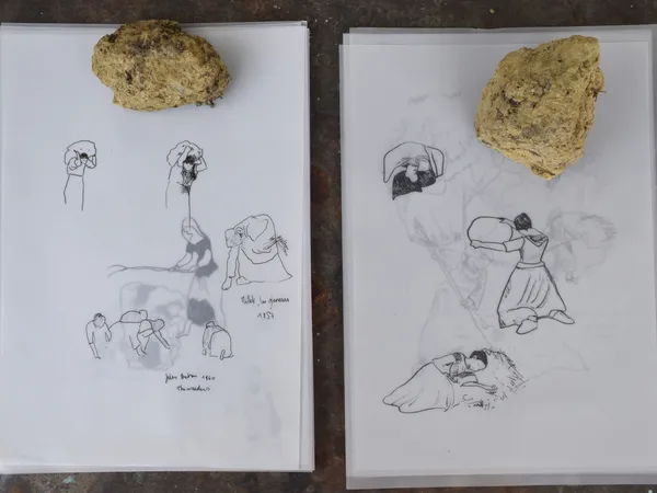 Jeudi des thés - Coline Cuni - résidence d'artistes des Fours à Chaux