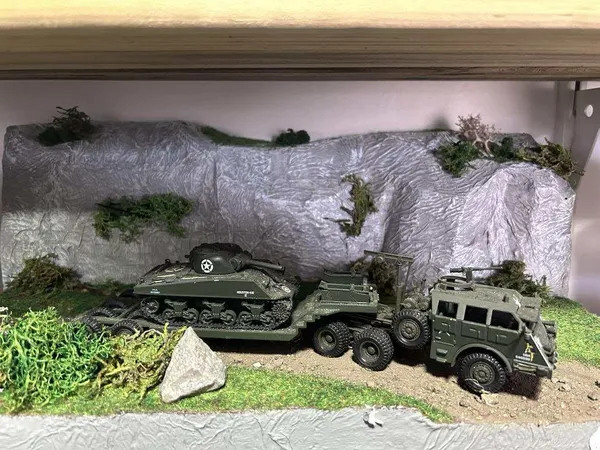 Exposition WW2 et ses dioramas militaires