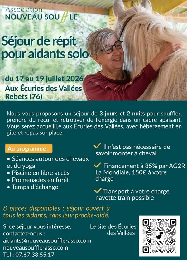 Séjour de répit pour aidant