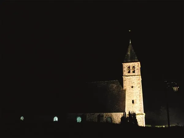 Mise en lumière de l'église Saint-Lhômer