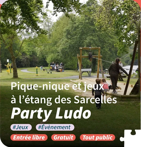 Party Ludo : Pique-nique et jeux à l'étang des Sarcelles