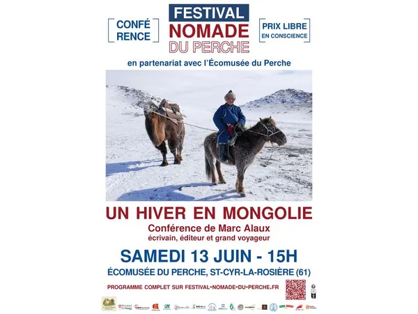 Dans le cadre du festival nomade du Perche : La Mongolie