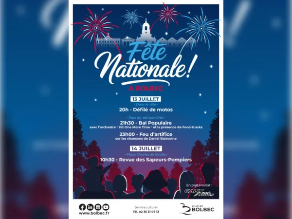 Fête Nationale à Bolbec