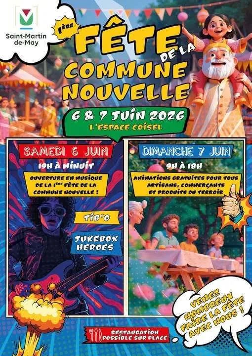 Fête de la Commune Nouvelle de Saint-Martin-de-May