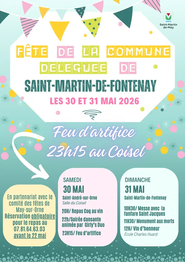 Fête de la Commune Déléguée de Saint-Martin-de-Fontenay
