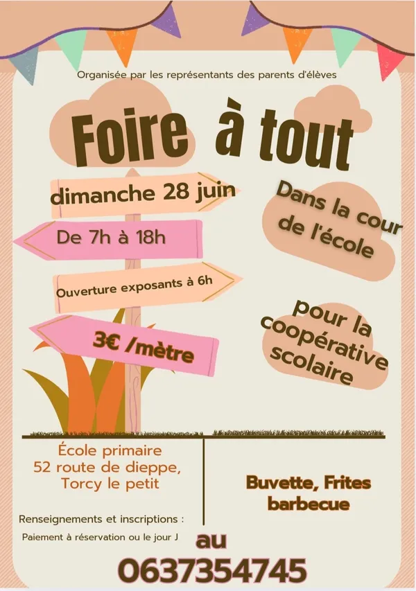 ANNULE Foire à tout