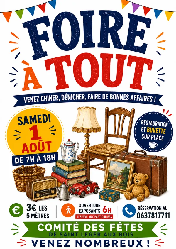 Foire à tout de Saint-Léger-aux-Bois