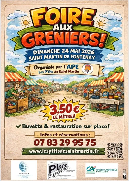 Foire aux Greniers Saint-Martin-De-Fontenay