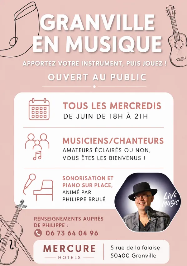 Granville en musique - scène ouverte