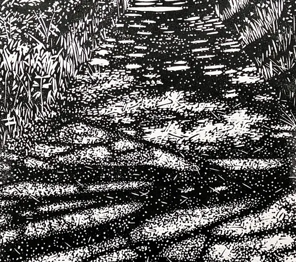 exposition de gravures sur le thème "chemin"
