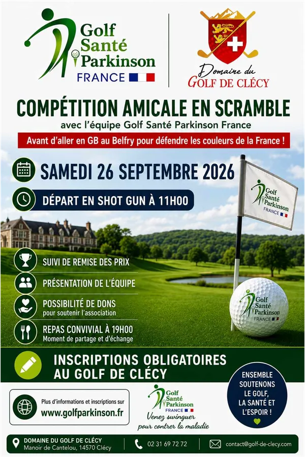 Journée caritative au Domaine du Golf de Clécy