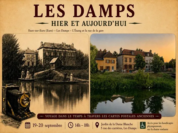 Exposition Les Damps, hier et aujourd’hui - Journées européennes du patrimoine