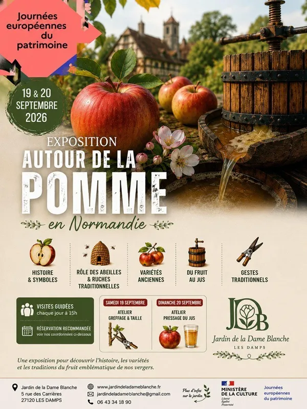 Exposition autour de la pomme en Normandie - Journées européennes du patrimoine