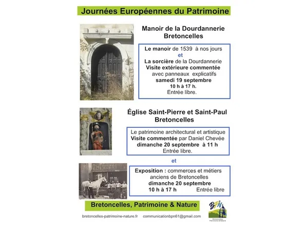 Journées du Patrimoine - Manoir de la Dourdannerie