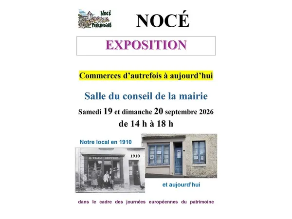 Journées du Patrimoine - Exposition à la mairie