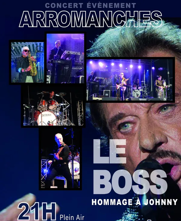 3ème Lundi d'Arromanches - Le Boss Hommage à Johnny Hallyday