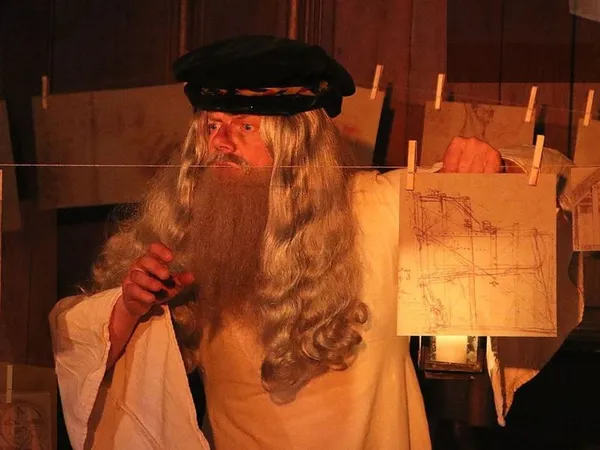 Théâtre : La dernière perspective de Léonard de Vinci 