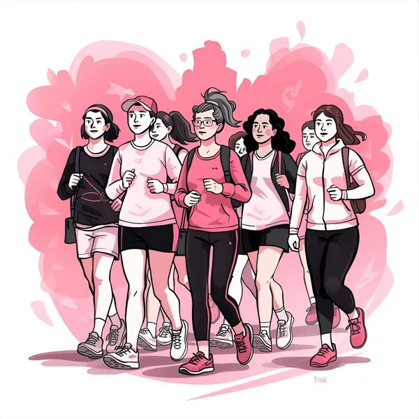 Honfleur rose - Tous en rose pour les 10km de Honfleur !