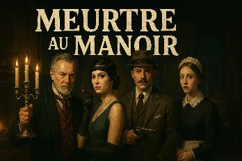 Murder Party à la médiathèque : Mystère au manoir