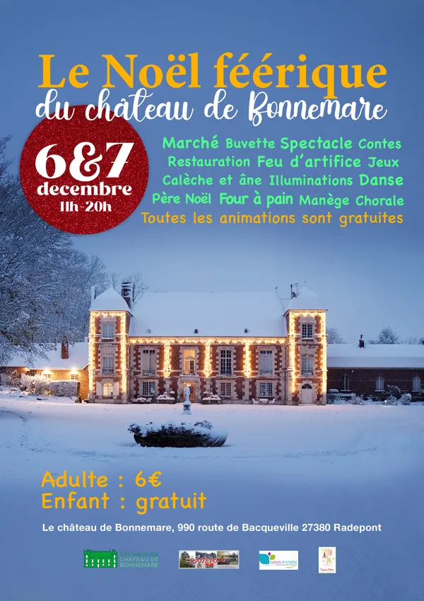 Le Noël féérique du château de Bonnemare