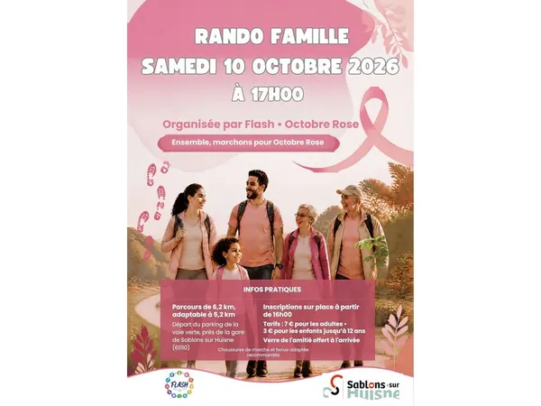 Octobre Rose - Rando famille