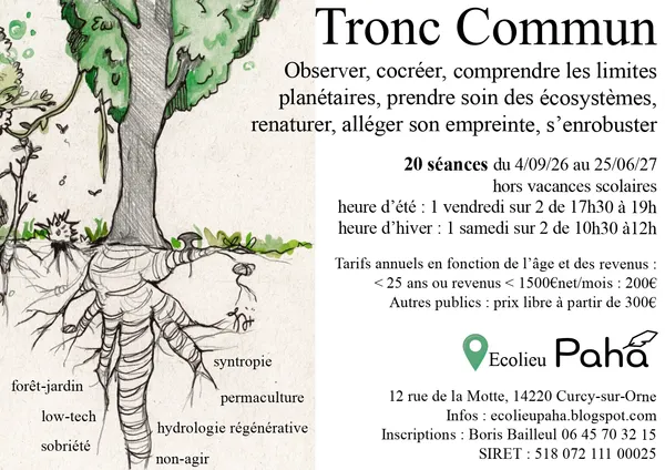 Ateliers Permaculture avec l'Ecolieu PAHA