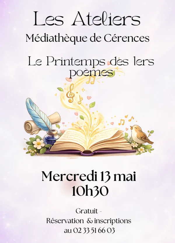 Le printemps des 1ers poèmes