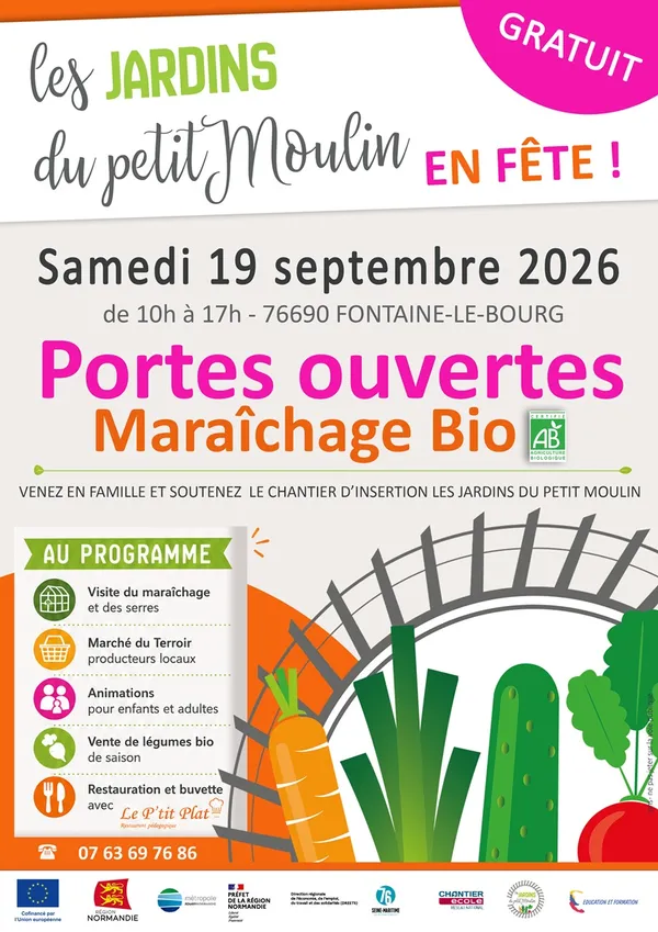 Les Jardins du Petit Moulin en fête !