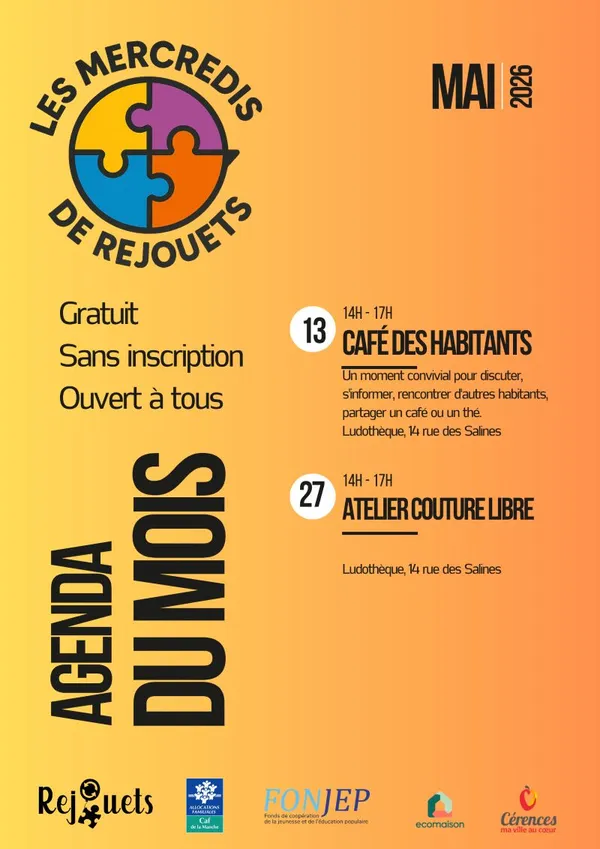 Mercredi de rejouets : Café des habitants