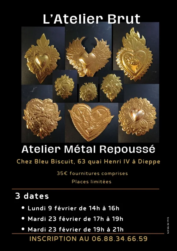 [Atelier] Métal repoussé