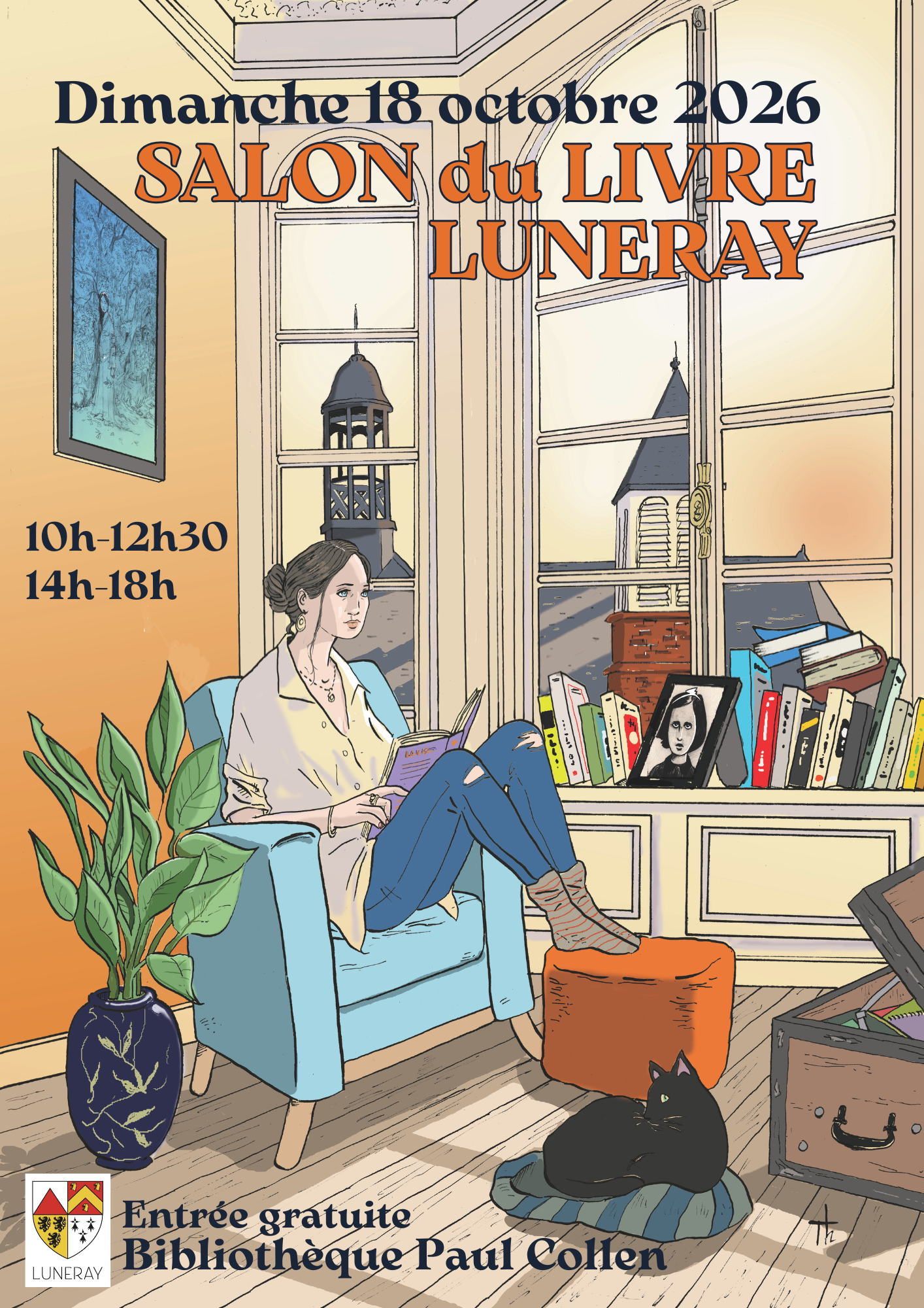 Salon du livre à Luneray