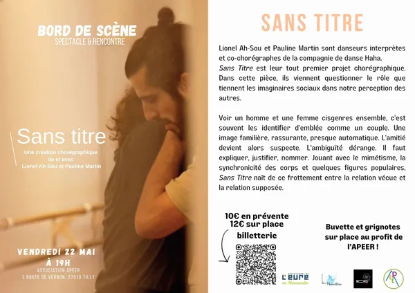 Spectacle et rencontre - Bord de scène : Sans Titre