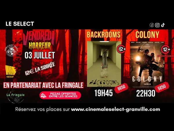 Vendredi horreur: backrooms et colony