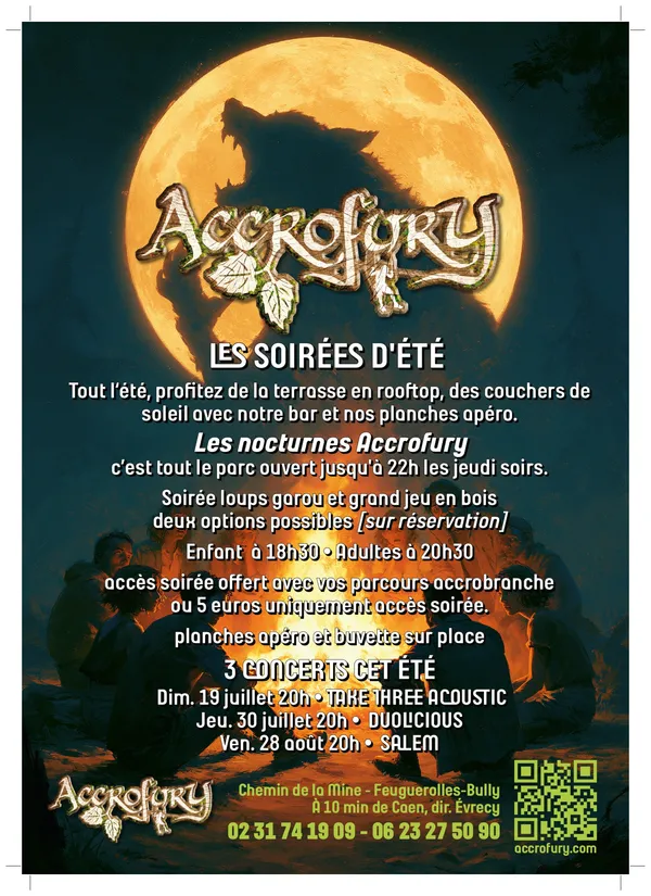 Soirées d'été à Accrofury