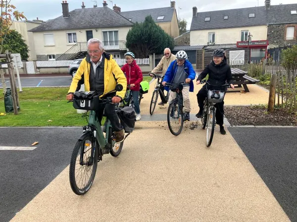 Balade tranquille à vélo