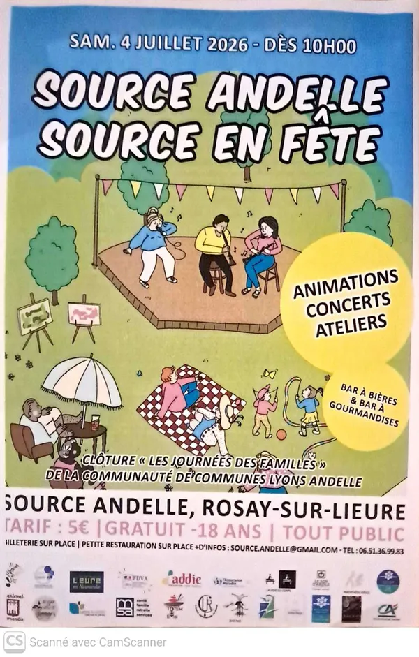 Source Andelle/Source en fête