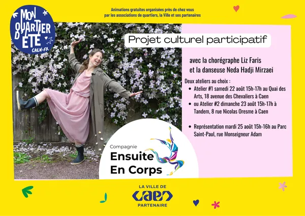 Participez à un projet culturel ludique autour de la danse contemporaine !