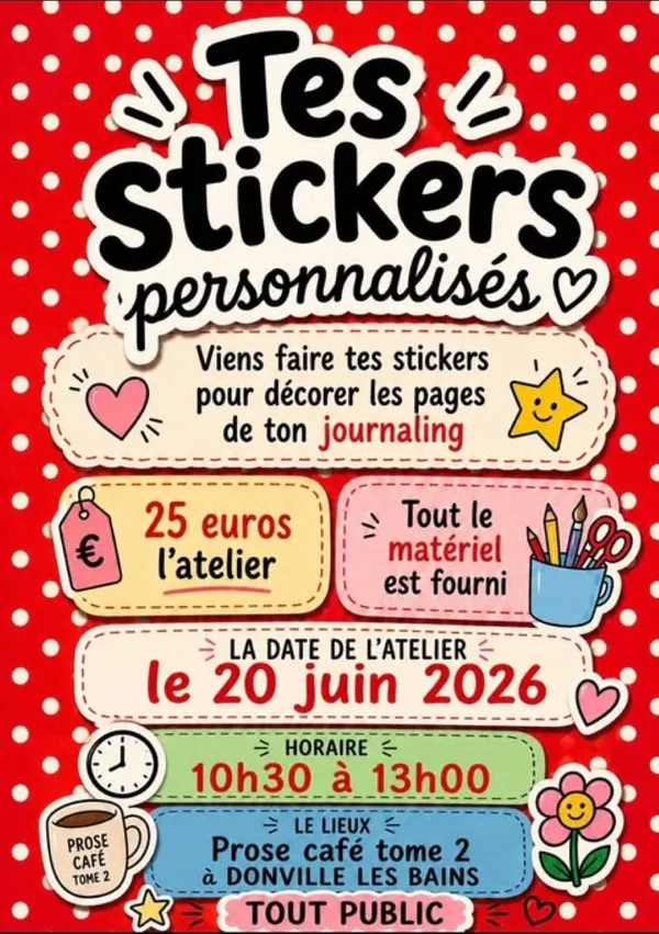 Fabrique tes stickers !