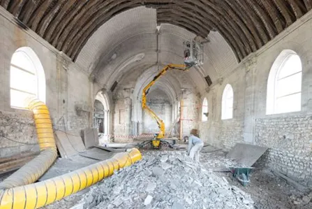 Exposition sur les travaux de restauration du Carré Saint-Cyr - Journées européennes du patrimoine