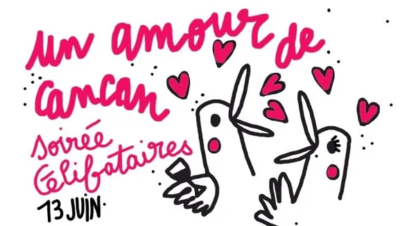 Dîner-rencontres "Un Amour de Cancan" - Soirée célibataires