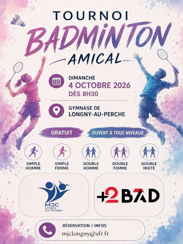 Tournoi de Badminton amical
