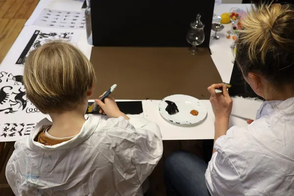 Visite-atelier famille de l'exposition Natures diverses
