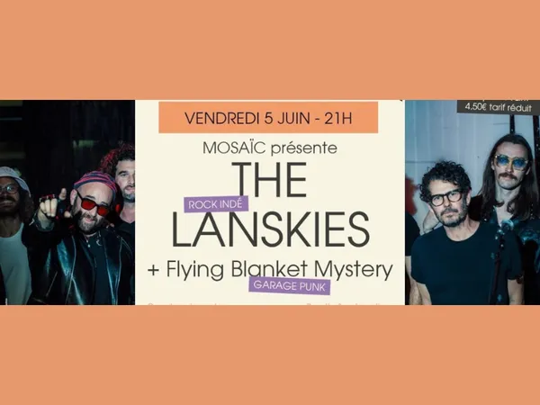 Concert - The Lanskies + Flying Blanket Mystery